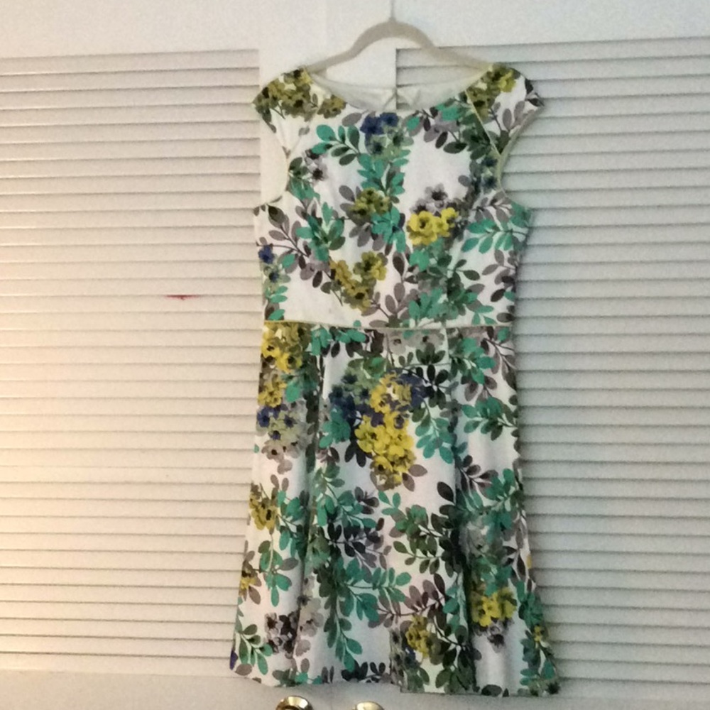 London Style Floral Dress, Size 12